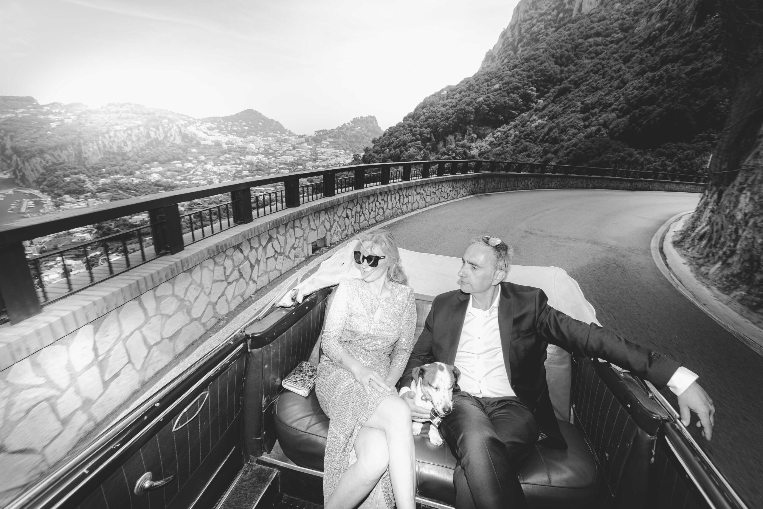 Capri and Anacapri on spider car
