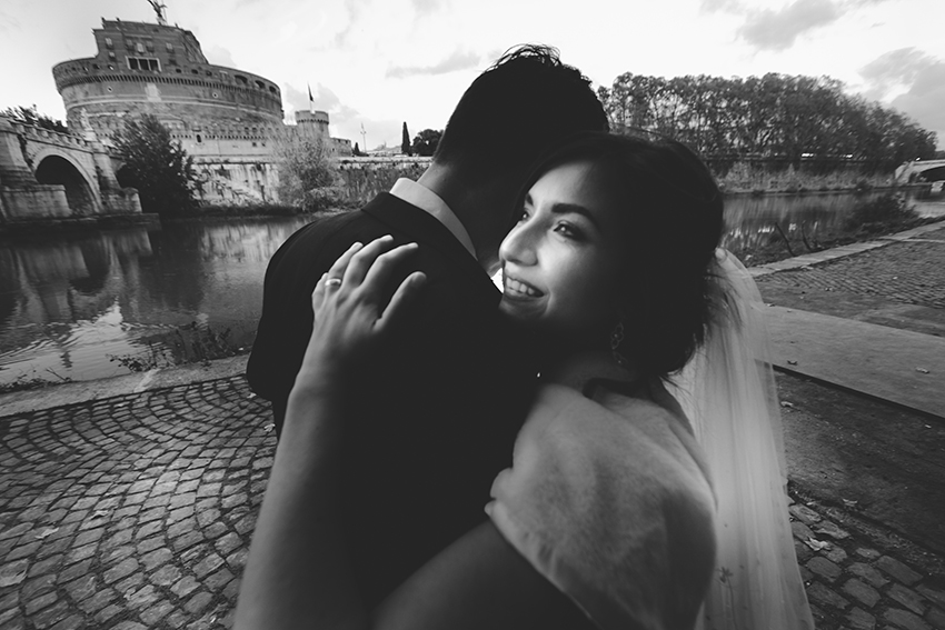 destination wedding photographer rome italy castel san angelo s pietro